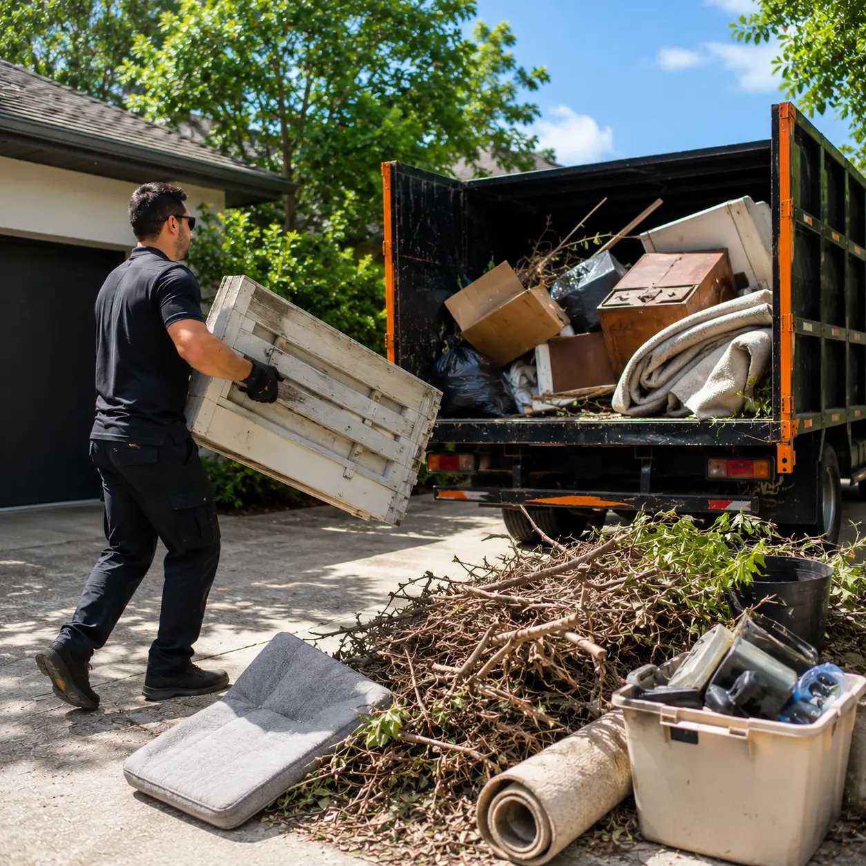 Yard Debris Removal