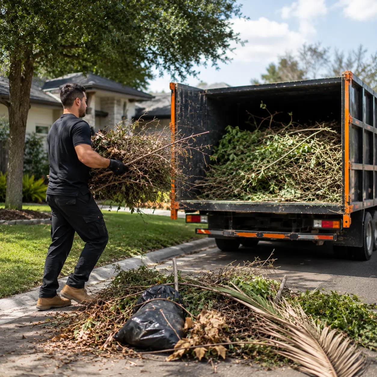 Yard Debris Removal
